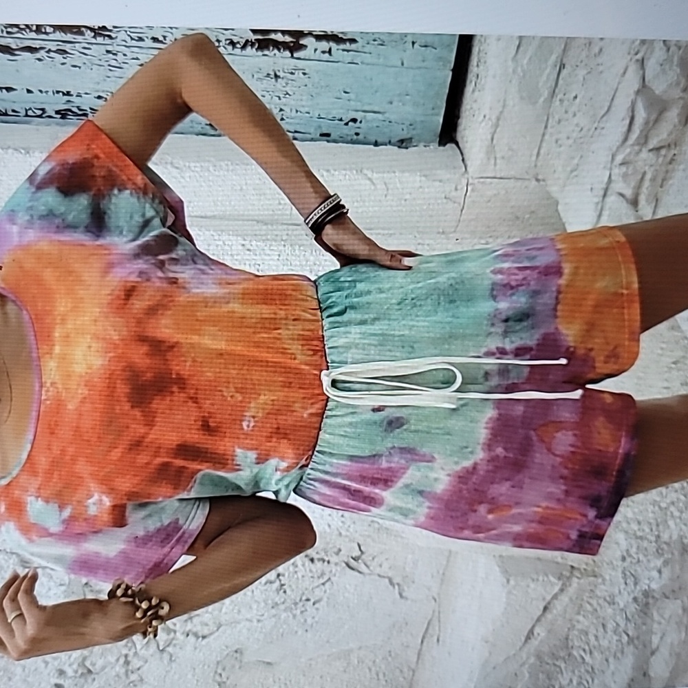 Tie Dye Jumpsuit